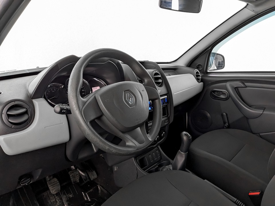 Renault Duster белый, 2018, 107 347 км