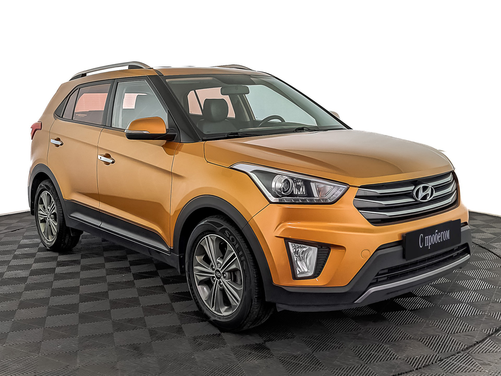 Hyundai Creta Оранжевый, 2018, 107 007 км