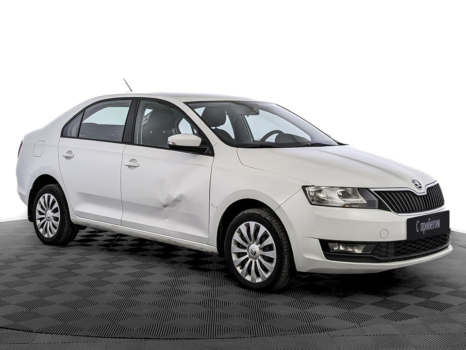 Skoda Rapid Белый, 2019, 150 515 км