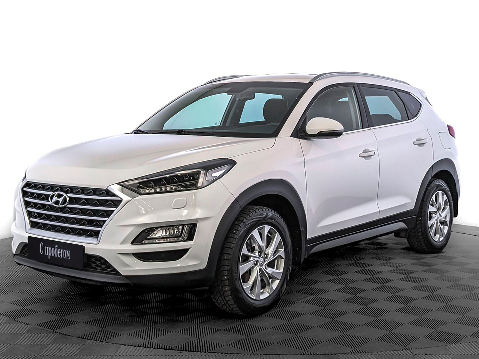 Hyundai Tucson Белый, 2019, 56 572 км