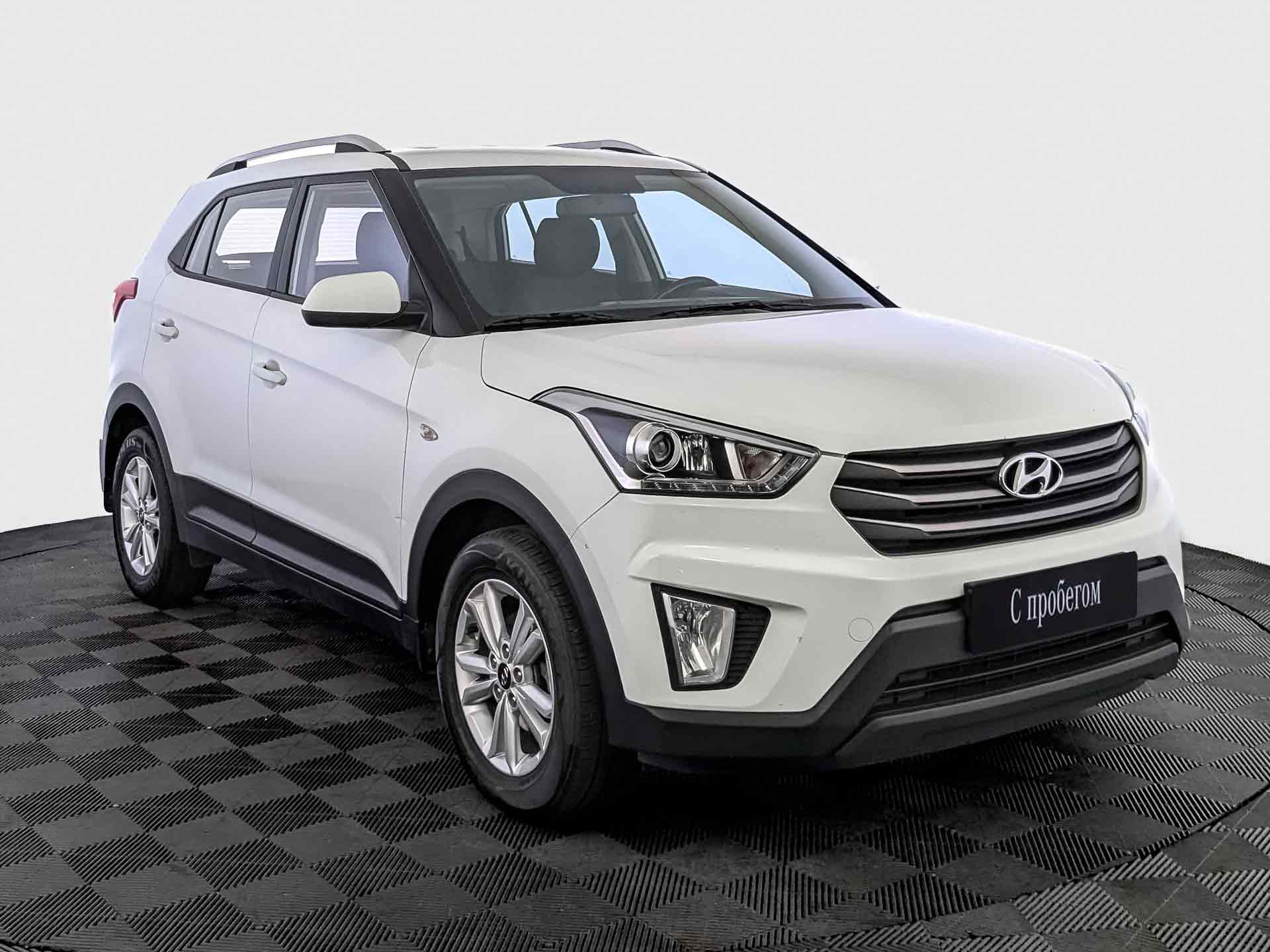 Hyundai Creta Белый, 2019, 100 982 км