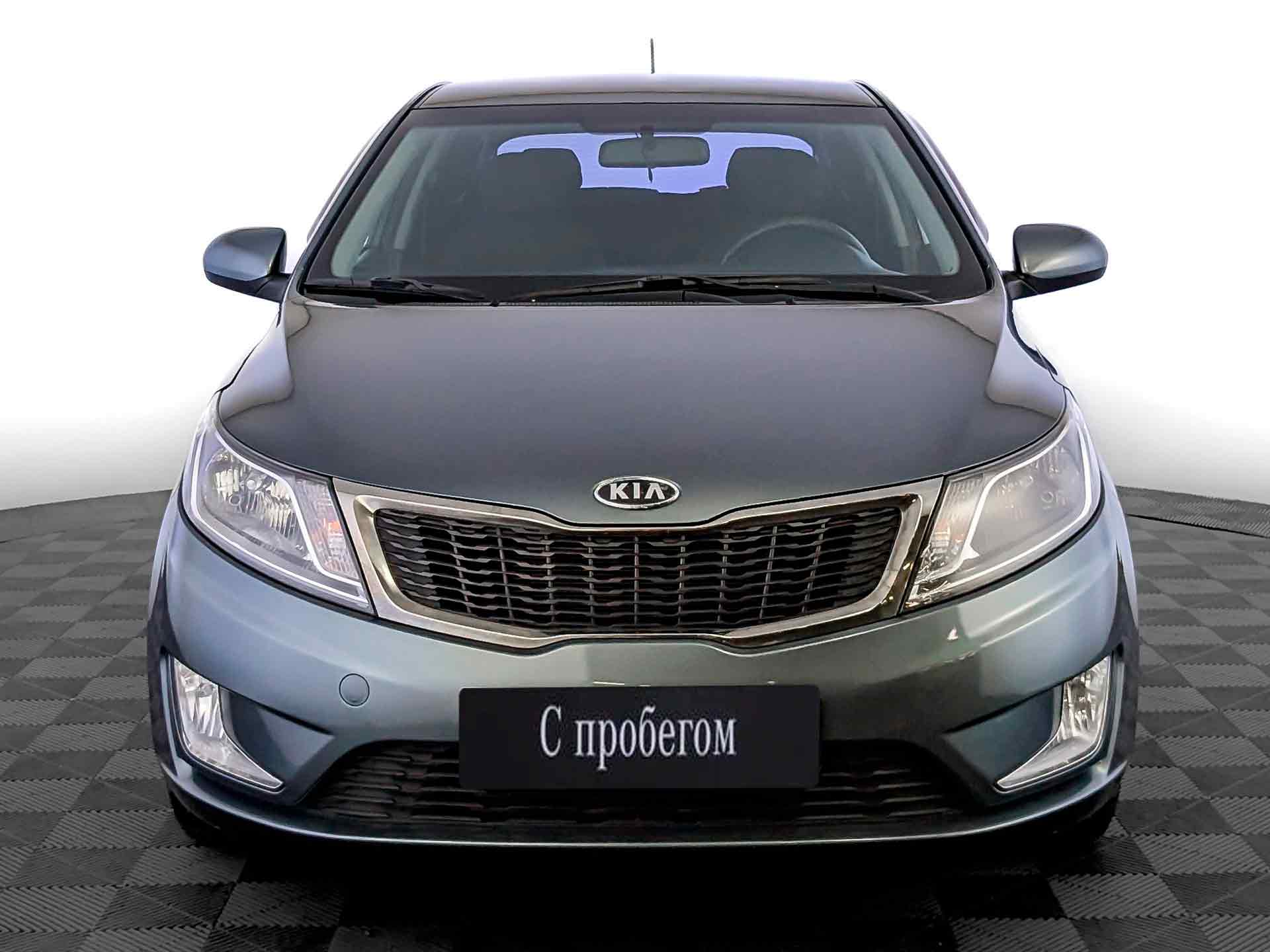 Kia Rio Серебряный, 2012, 165 645 км