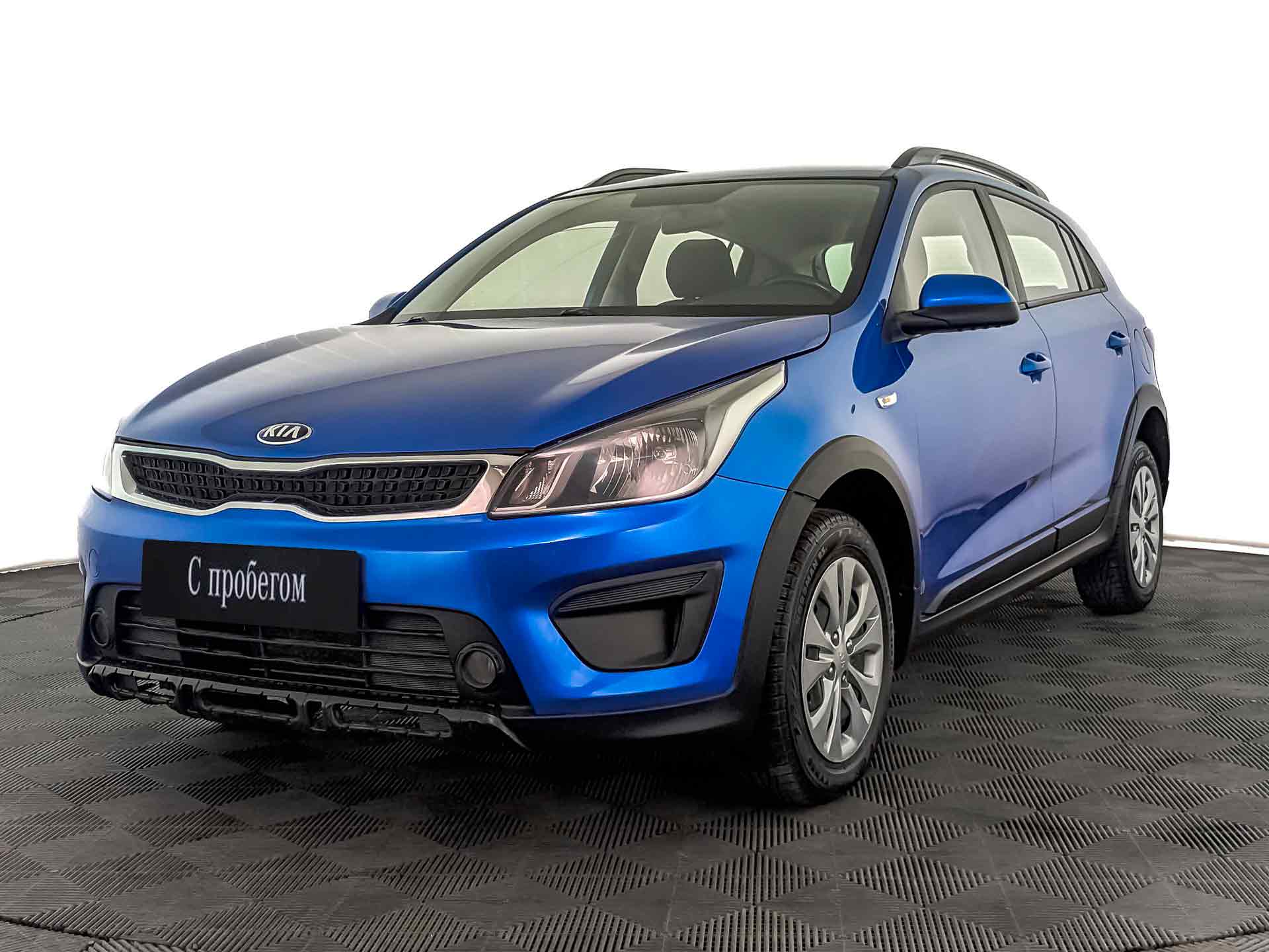 Kia Rio Синий, 2019, 184 808 км