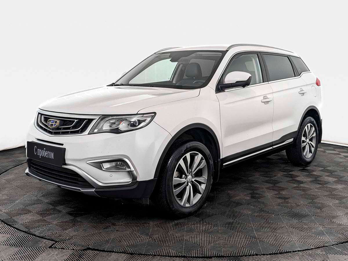 Geely Atlas Белый, 2021, 118 900 км