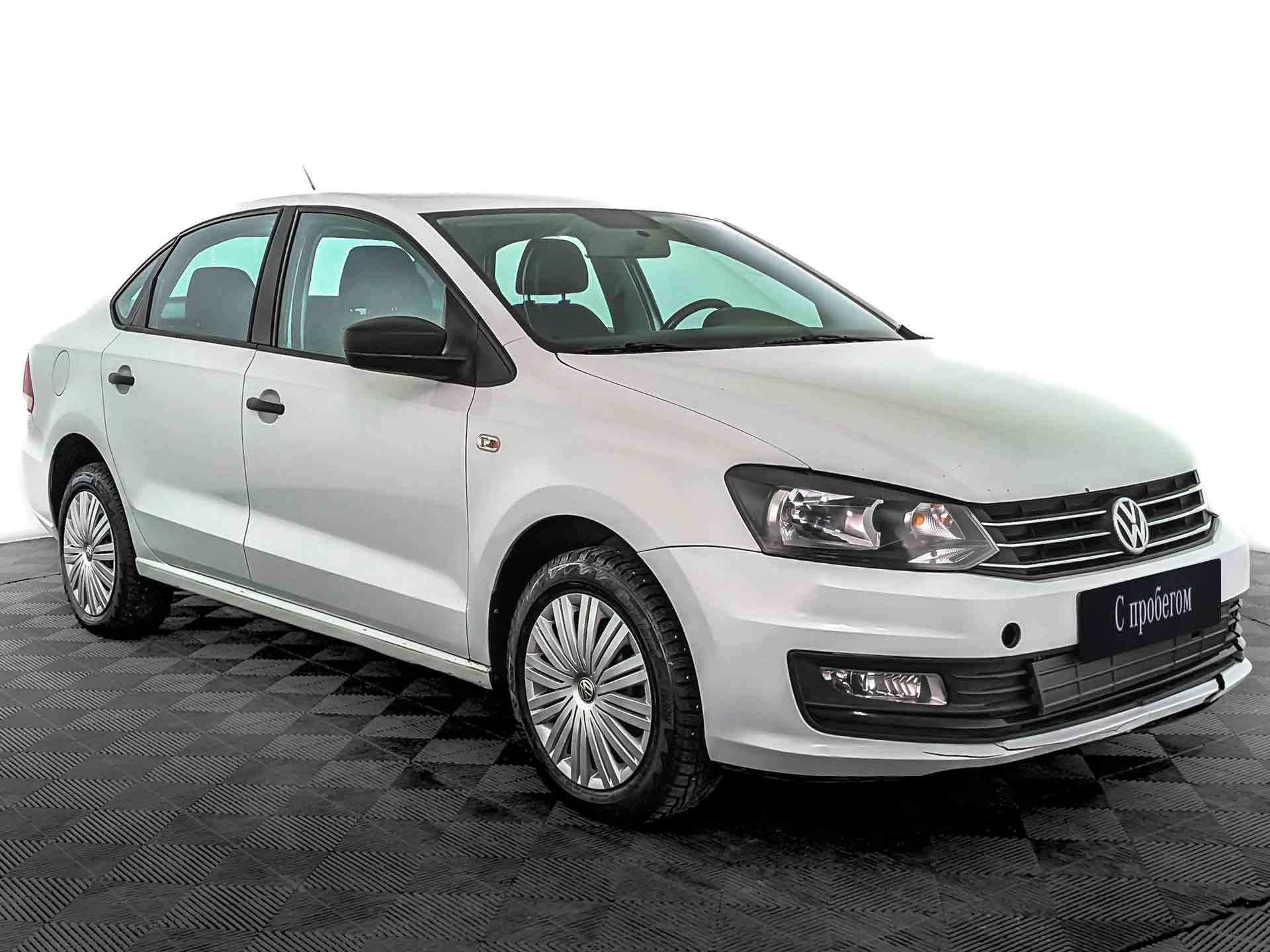 Volkswagen Polo Белый, 2018, 113 798 км