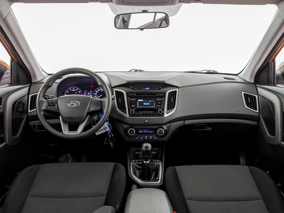 Hyundai Creta Оранжевый, 2016, 67 868 км