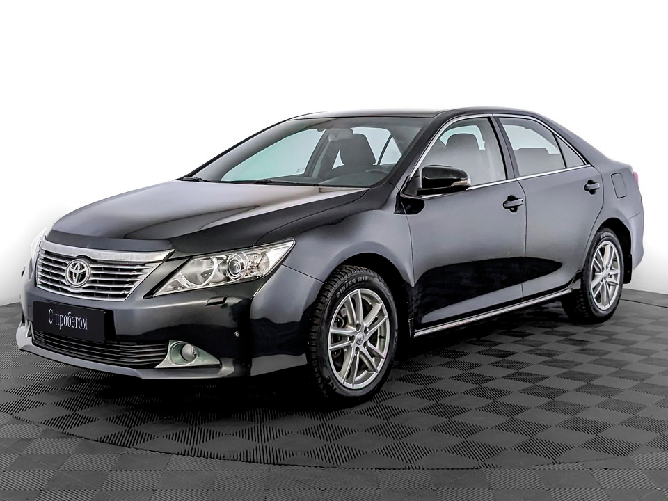 Toyota Camry Черный, 2013, 125 080 км