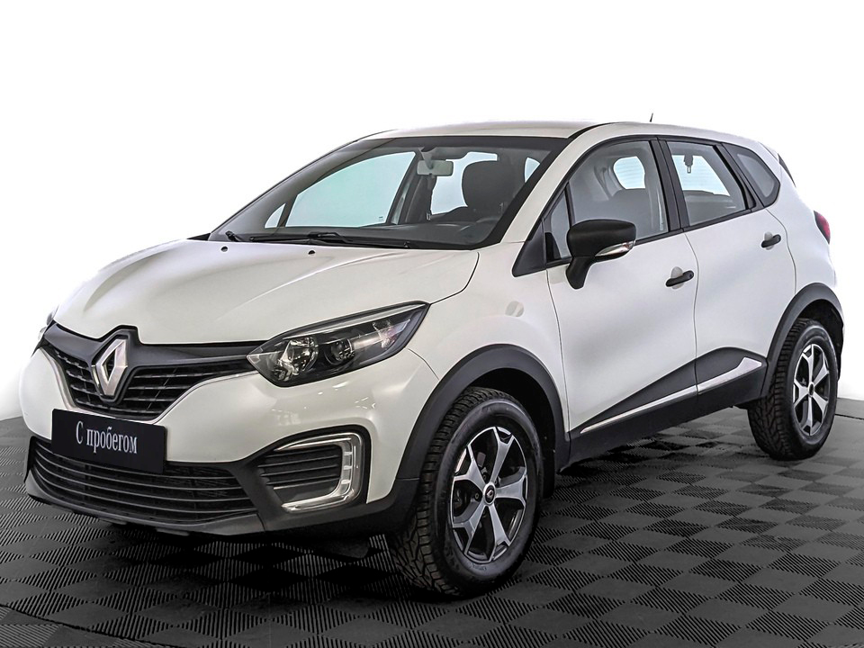 Renault Kaptur Белый, 2018, 130 628 км