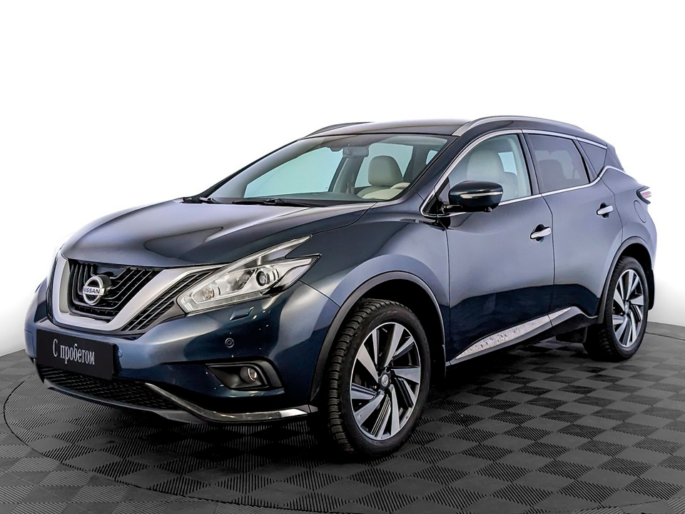 Nissan Murano Синий, 2019, 95 410 км