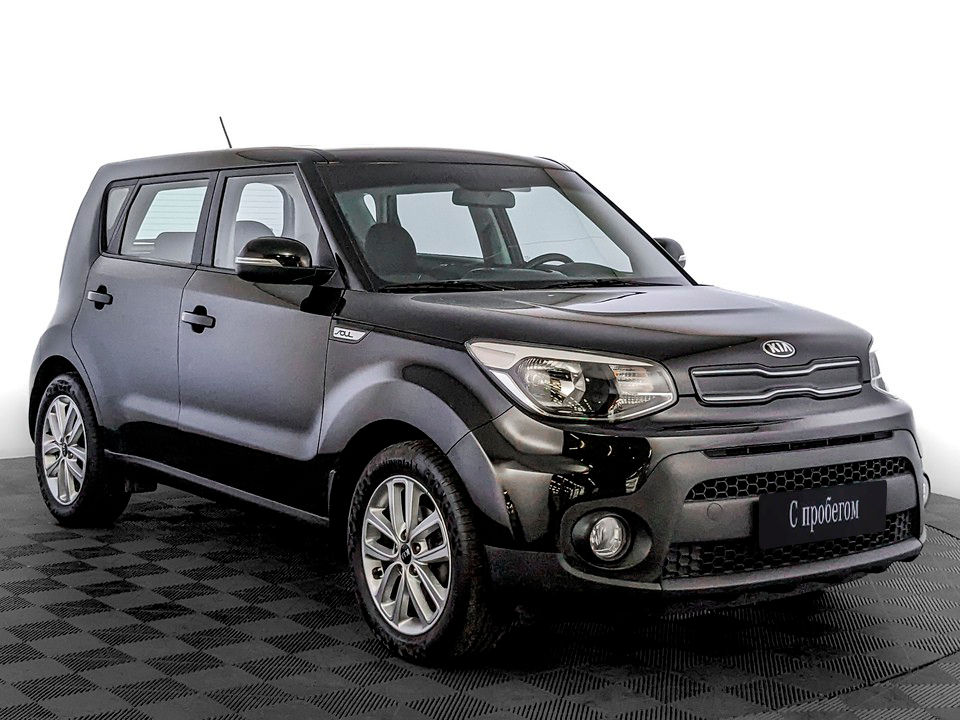 Kia Soul Черный, 2017, 109 337 км