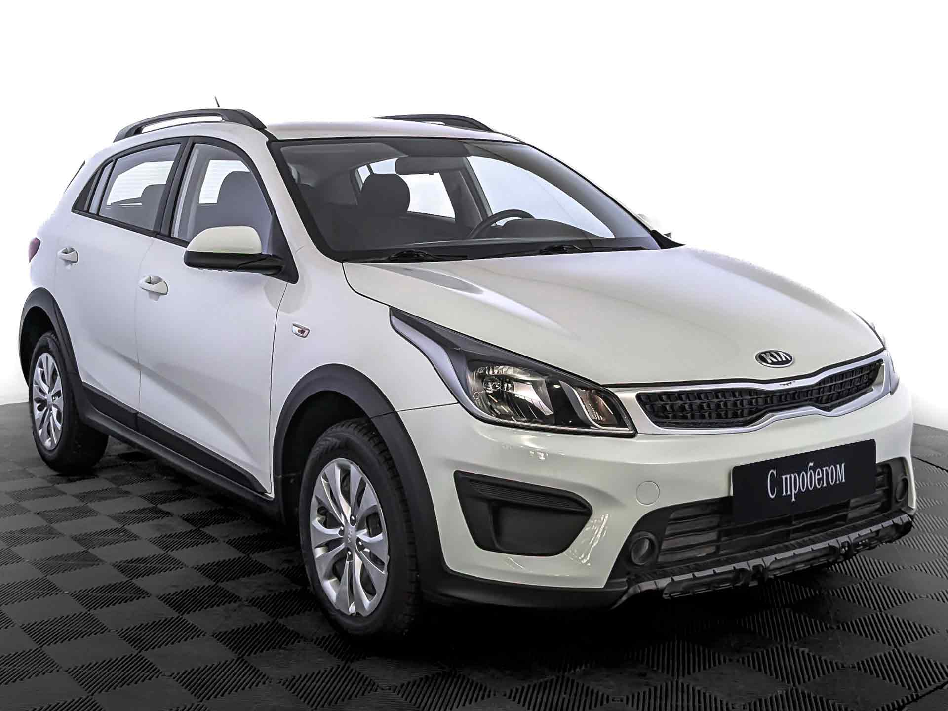 Kia Rio Белый, 2019, 125 963 км