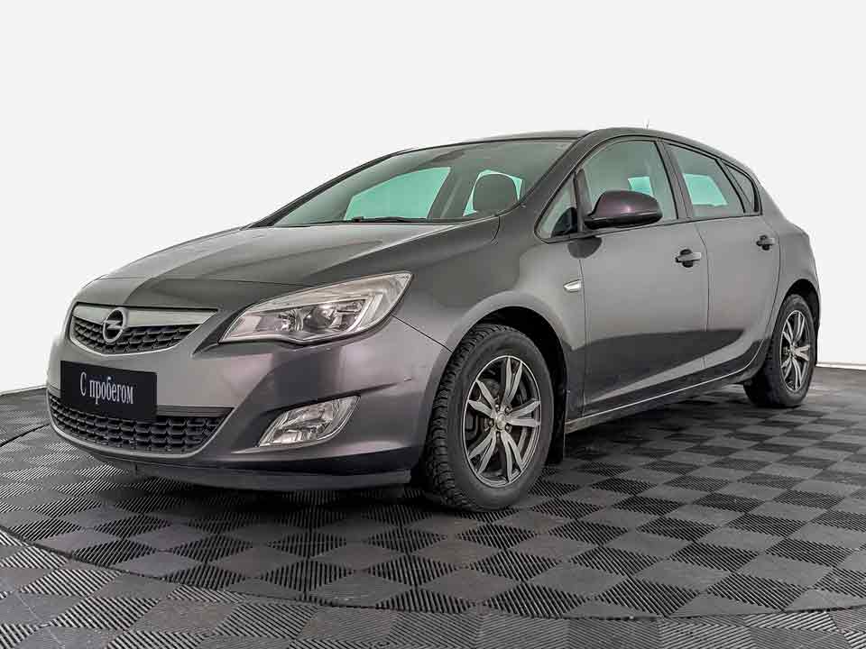 Opel Astra Серый, 2010, 115 602 км