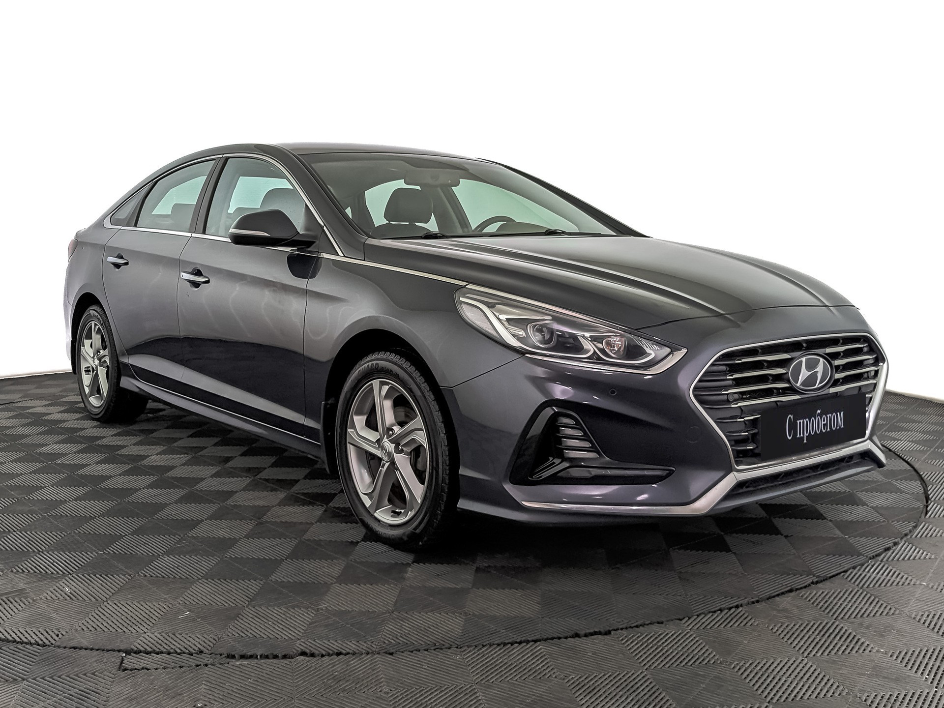 Hyundai Sonata Серый, 2018, 145 036 км