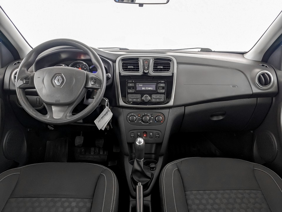 Renault Logan Синий, 2014, 87 726 км