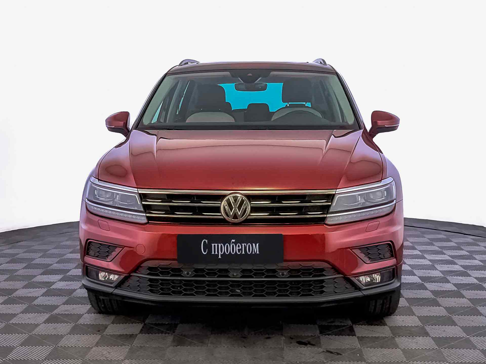 Volkswagen Tiguan Красный, 2020, 65 813 км