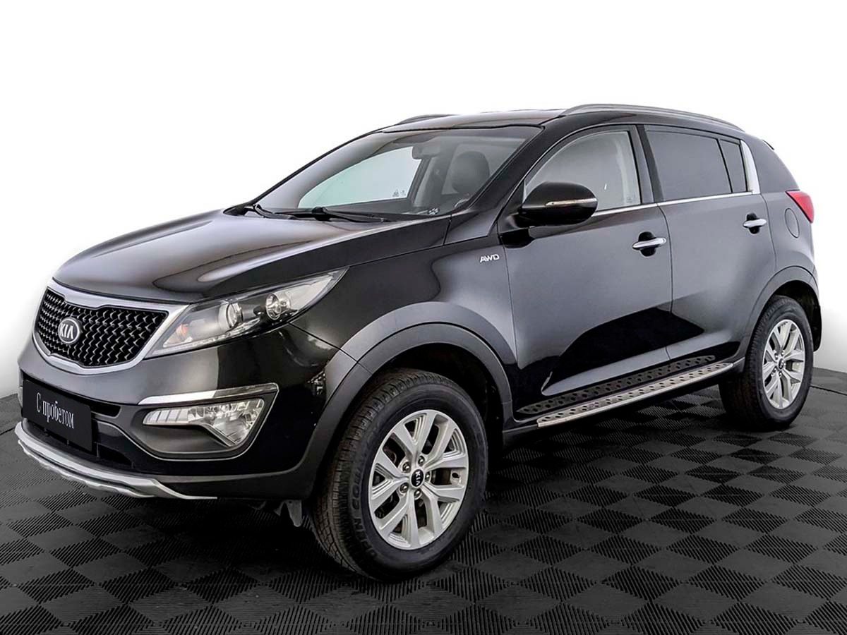 Kia Sportage Черный, 2014, 209 803 км