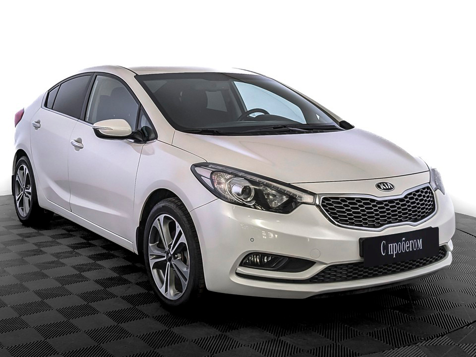 Kia Cerato Белый, 2016, 95 688 км