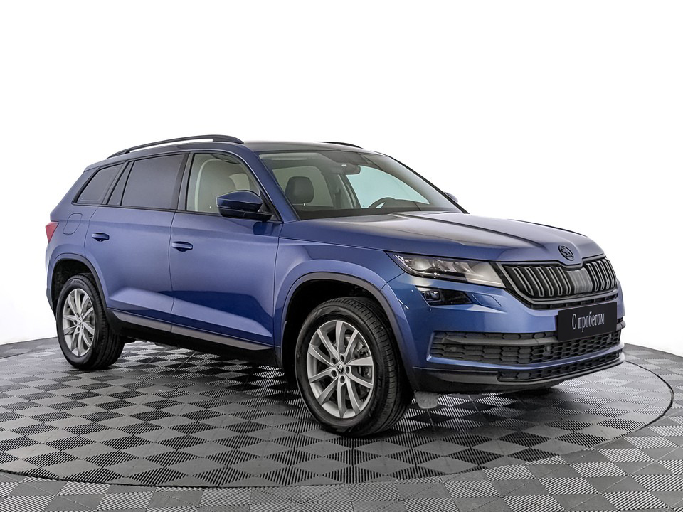 Skoda Kodiaq Синий, 2021, 43 501 км