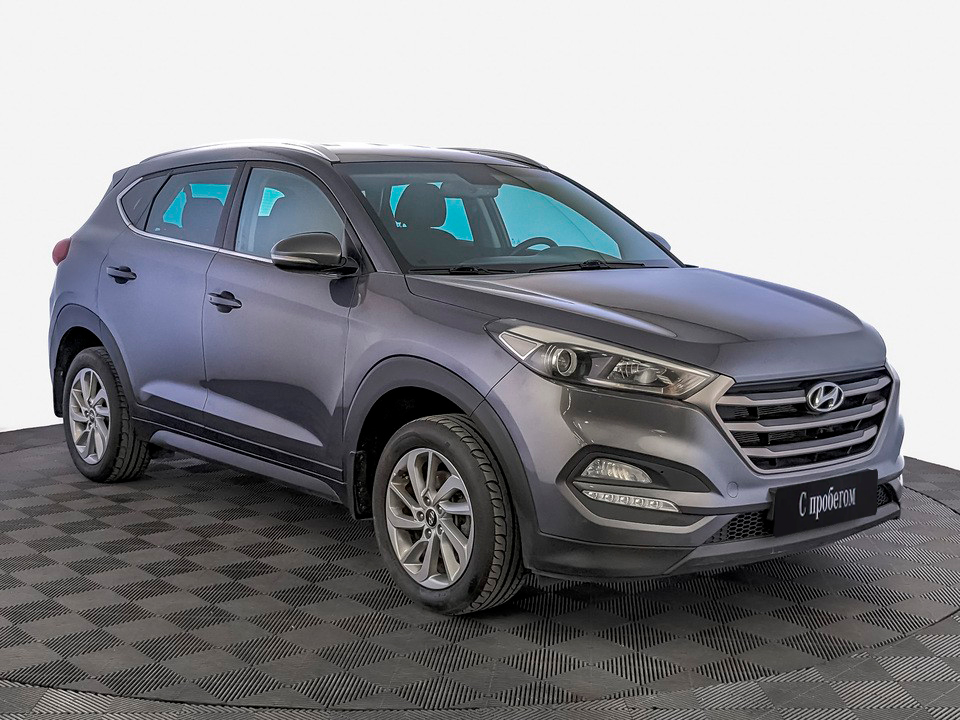 Hyundai Tucson Серый, 2018, 115 285 км