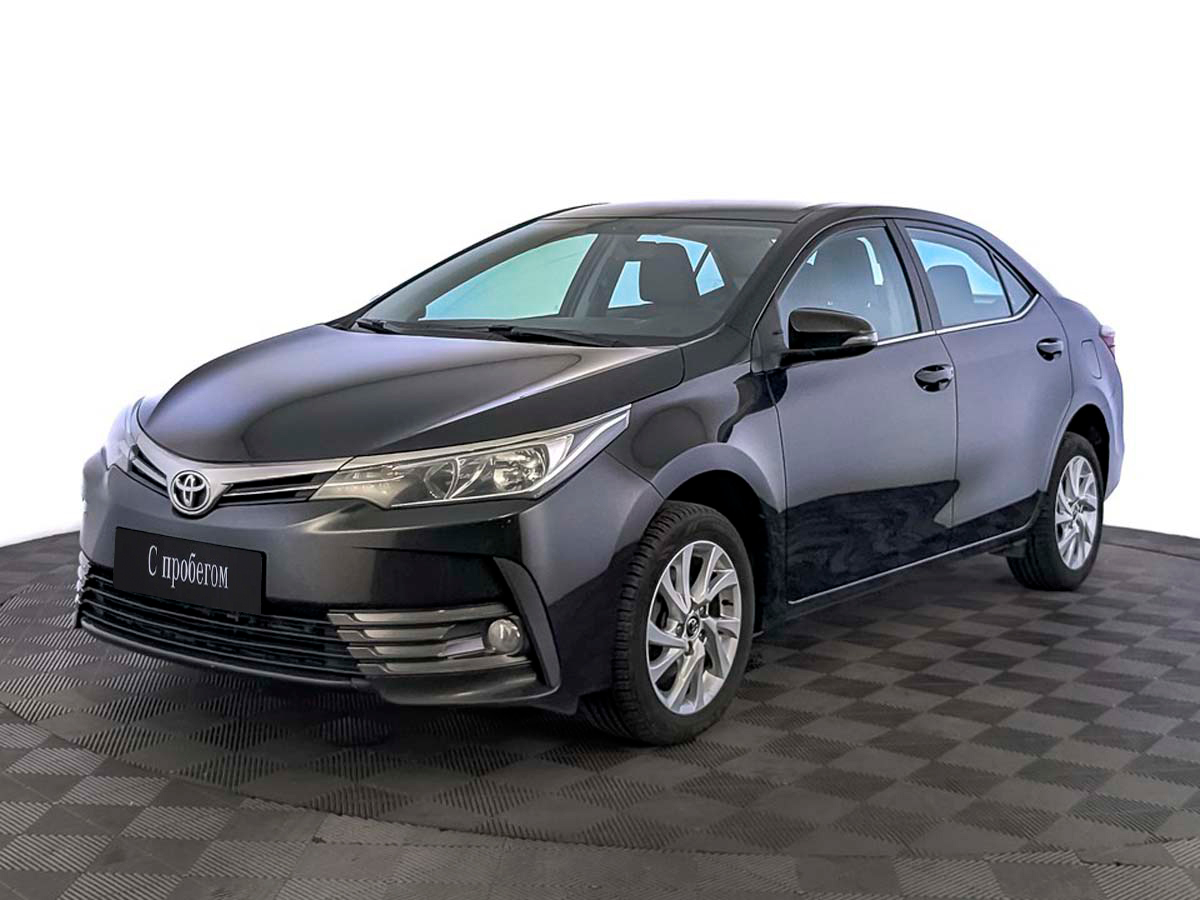 Toyota Corolla Черный, 2017, 135 721 км