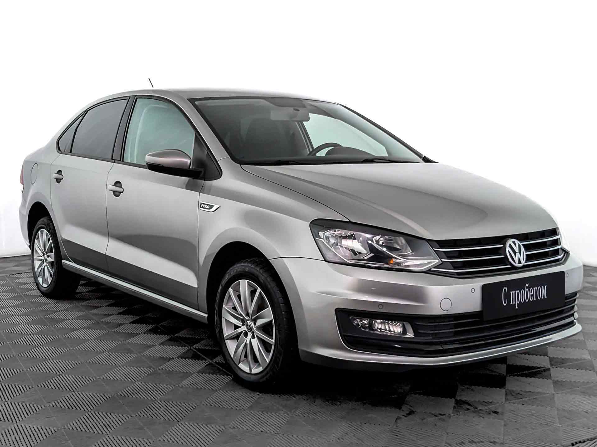 Volkswagen Polo Серый, 2019, 85 071 км