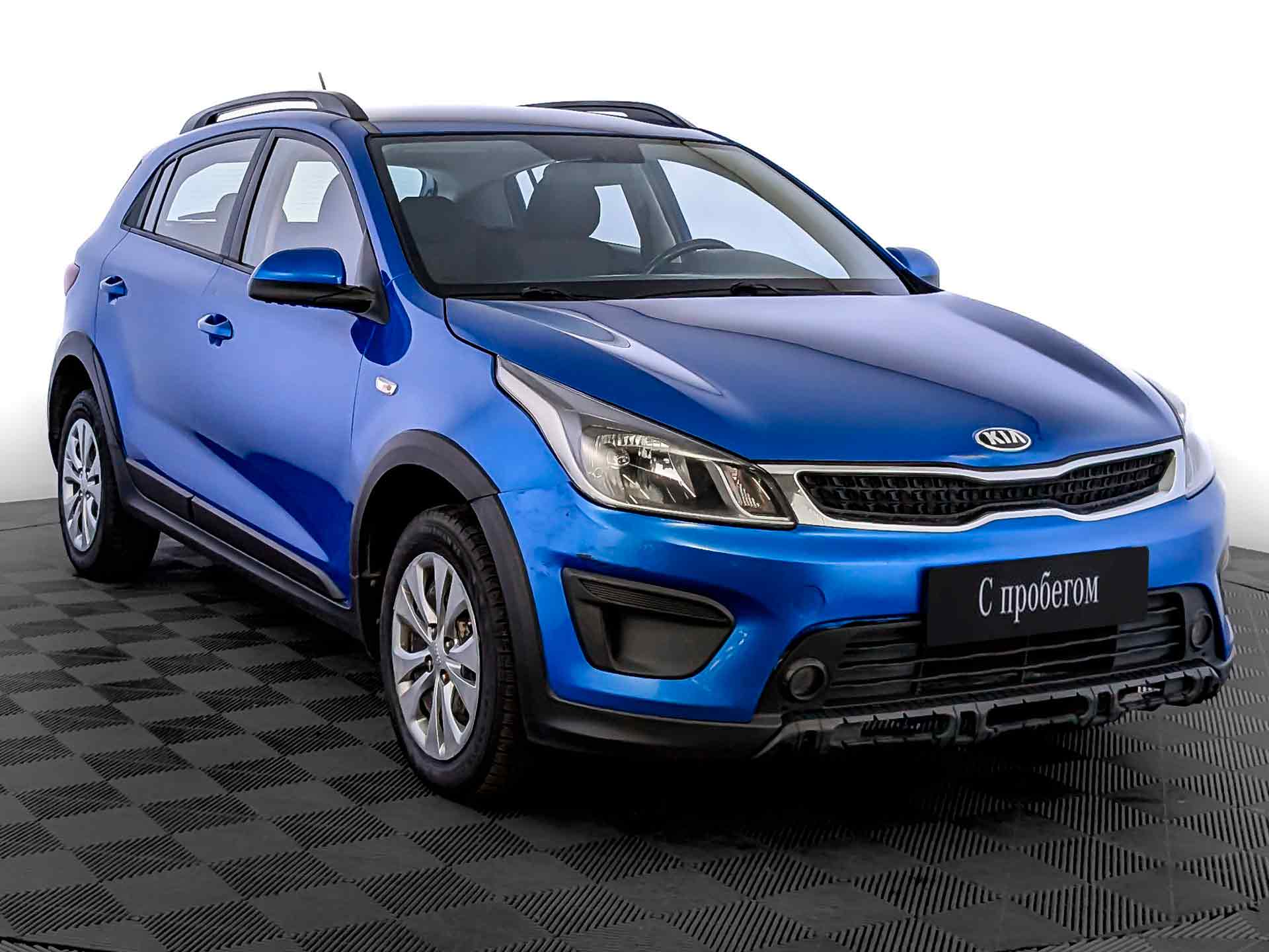 Kia Rio Синий, 2019, 189 566 км