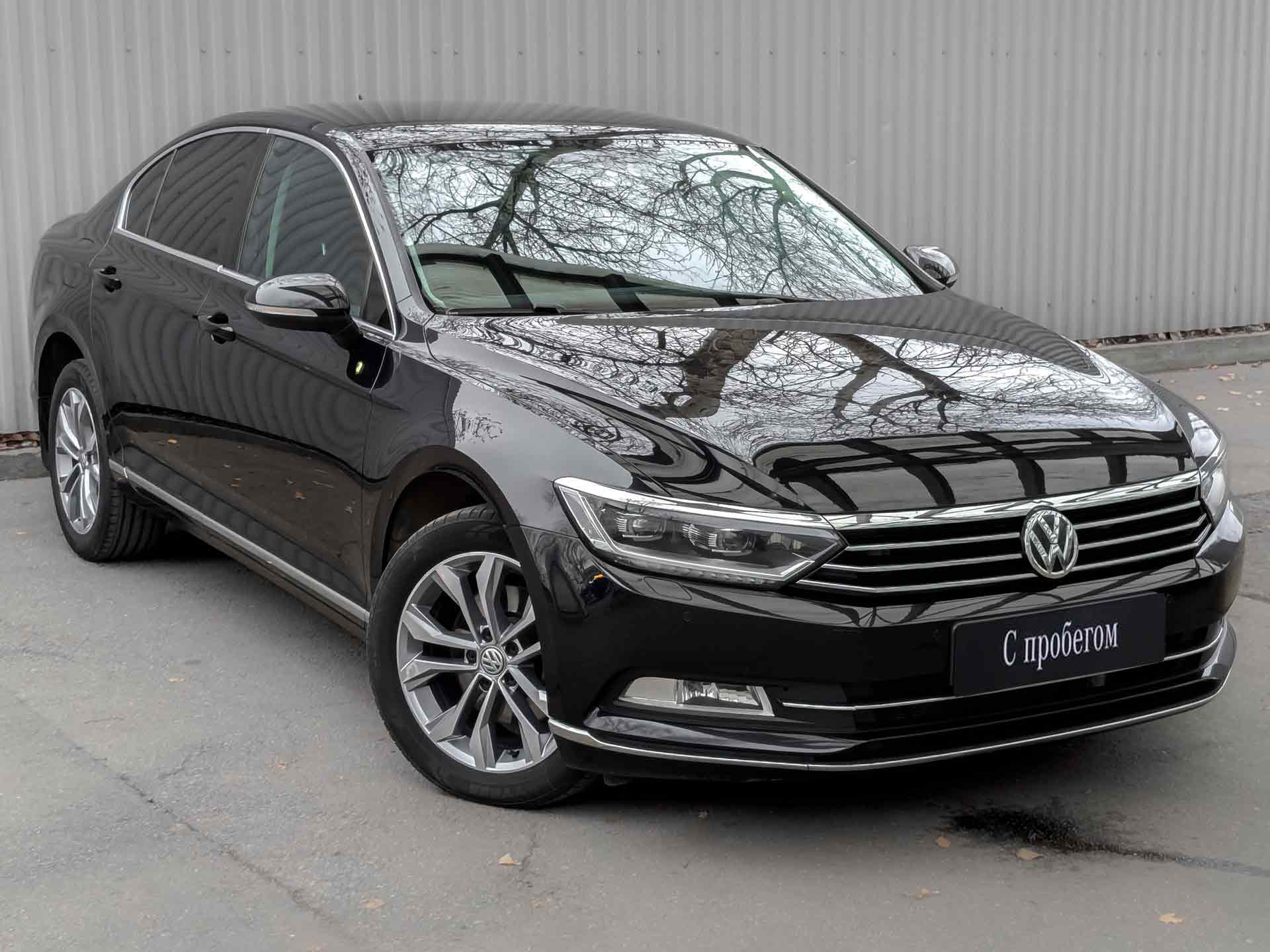 Volkswagen Passat Черный, 2017, 122 832 км