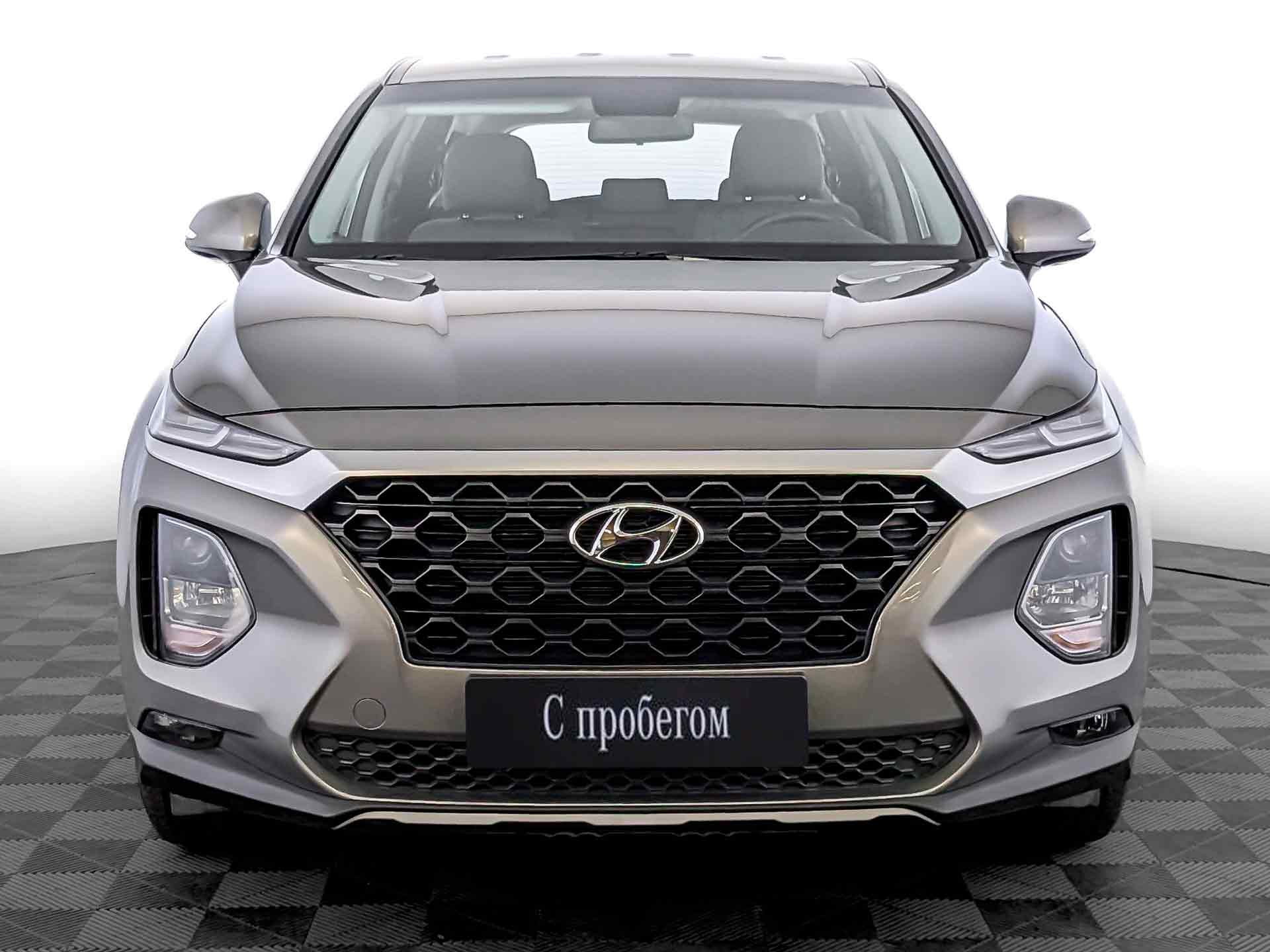 Hyundai Santa Fe Серый, 2019, 30 883 км