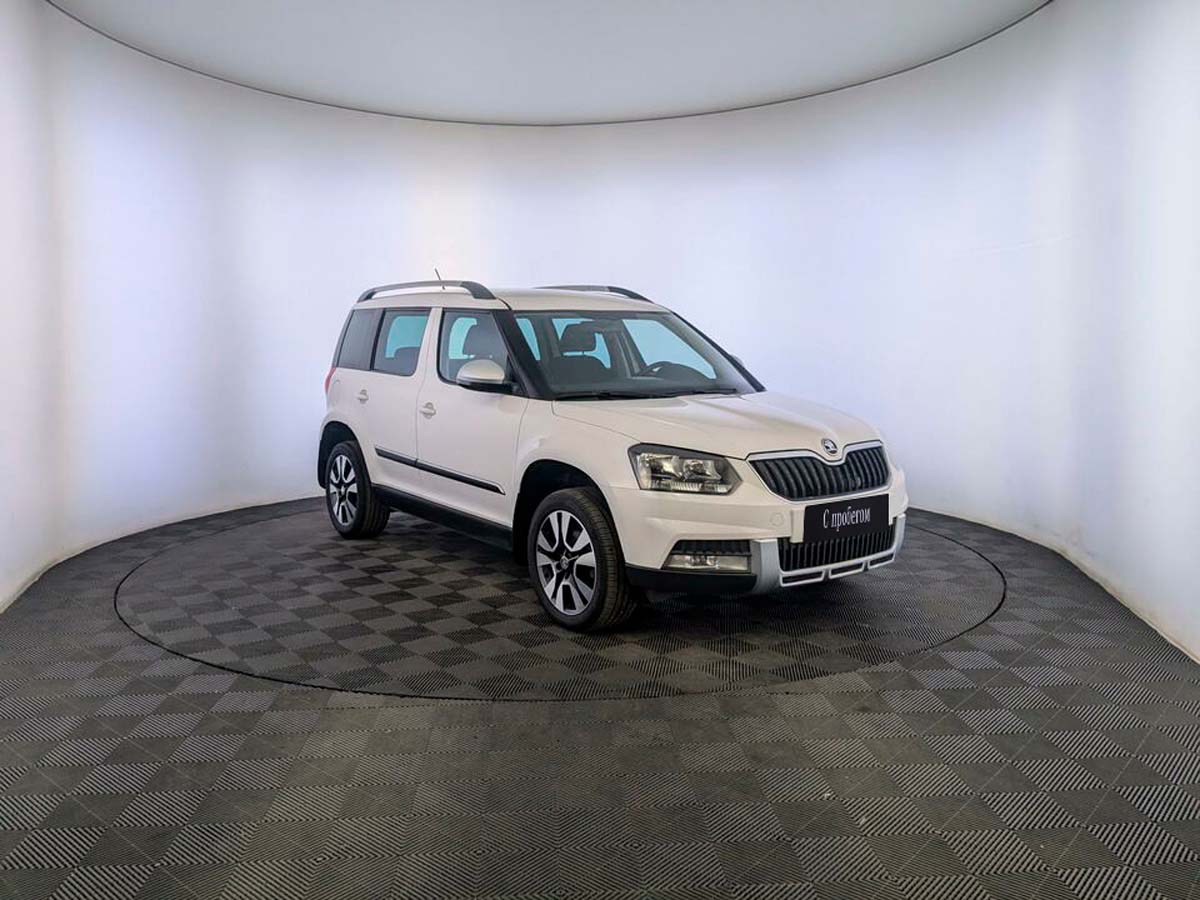 Skoda Yeti Белый, 2015, 128 697 км