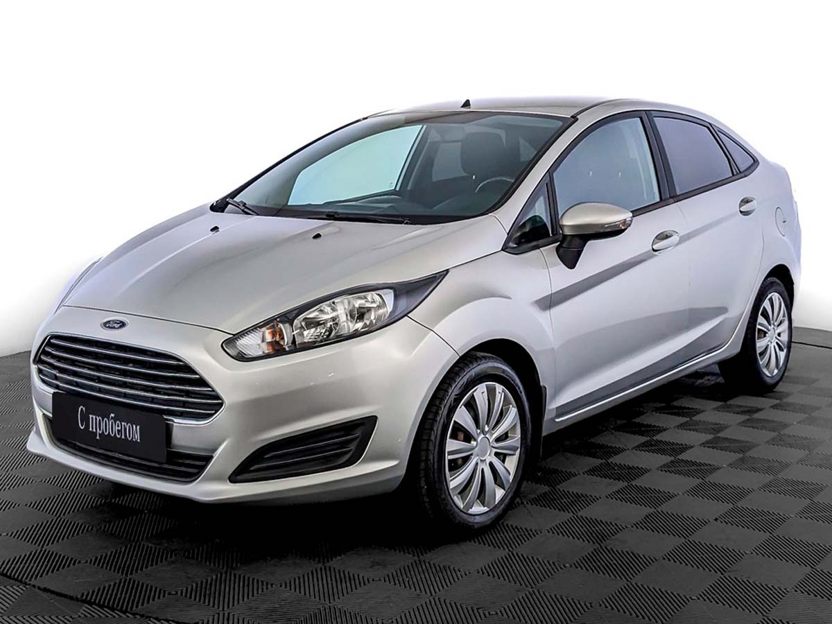 Ford Fiesta серый, 2015, 96 114 км