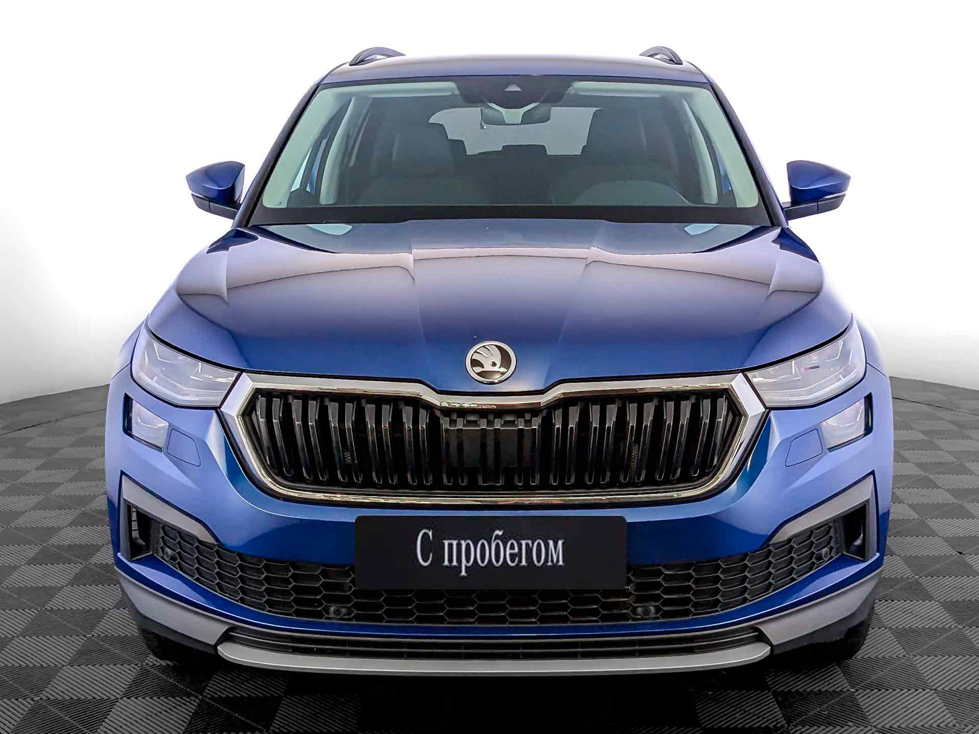 Skoda Kodiaq синий, 2021, 34 339 км