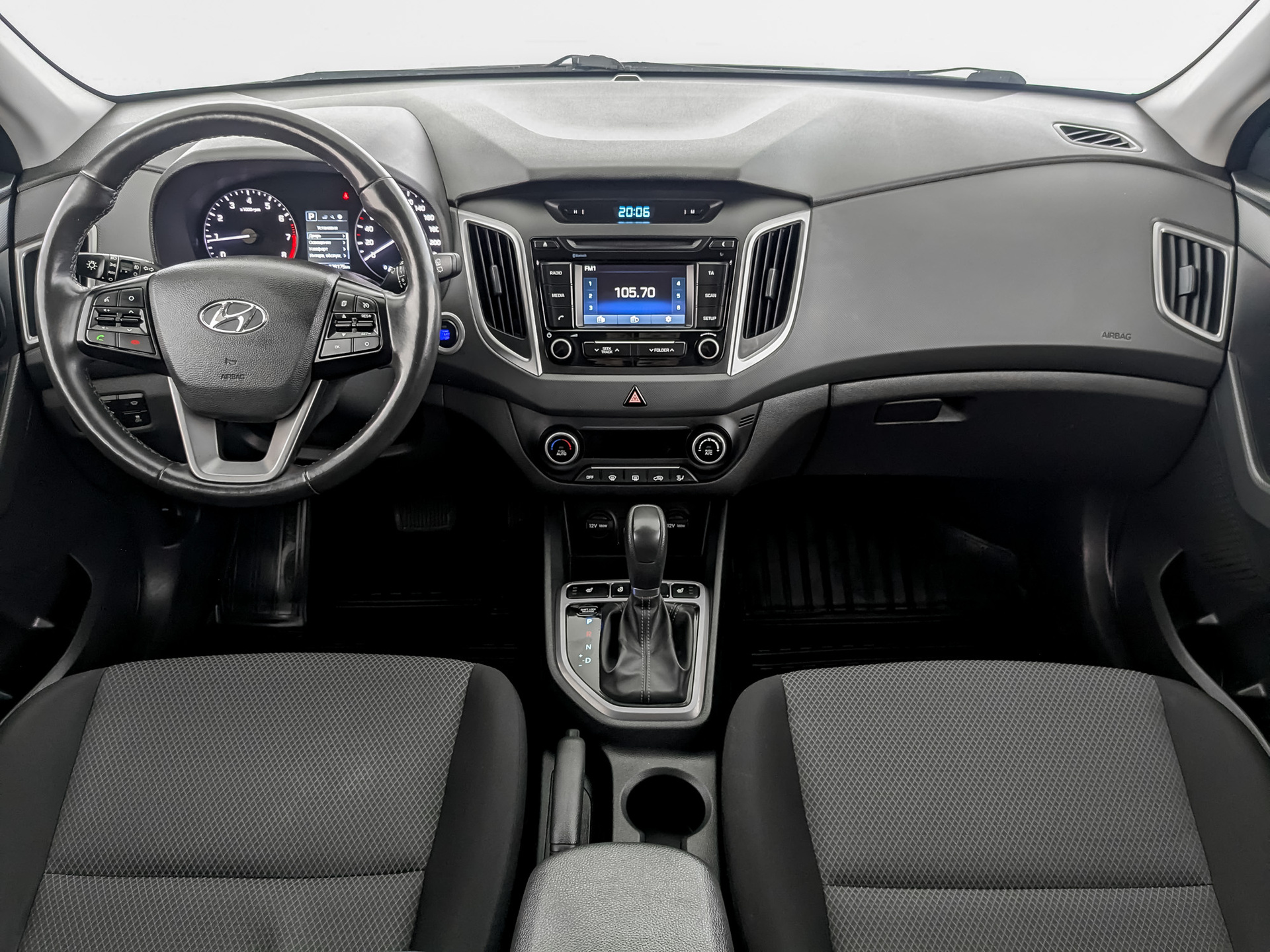 Hyundai Creta Серый, 2017, 176 066 км