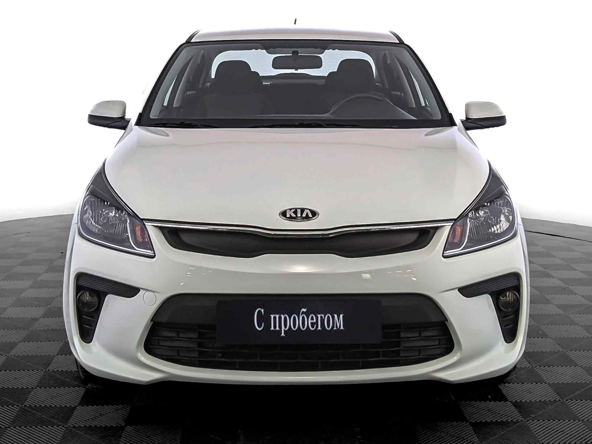 Kia Rio Белый, 2018, 58 954 км