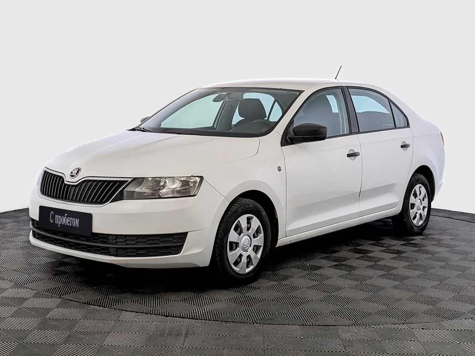 Skoda Rapid Белый, 2019, 247 834 км