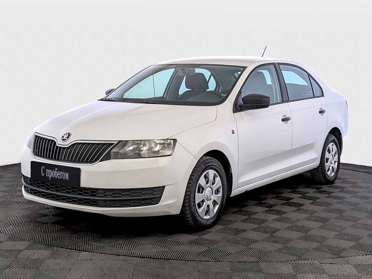 Skoda Rapid Белый, 2016, 293 719 км