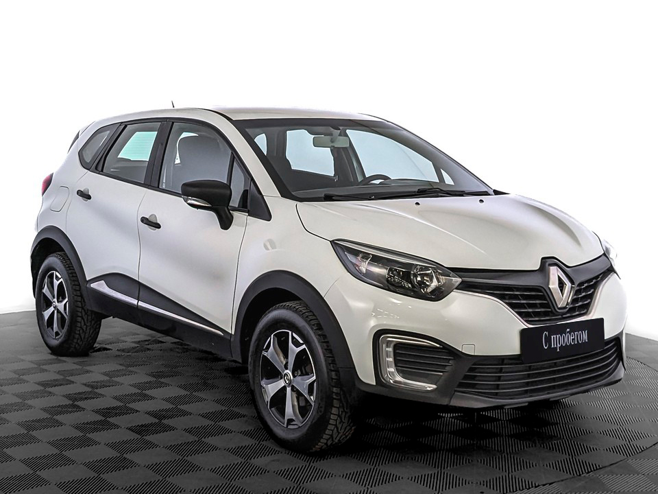 Renault Kaptur Белый, 2018, 130 628 км