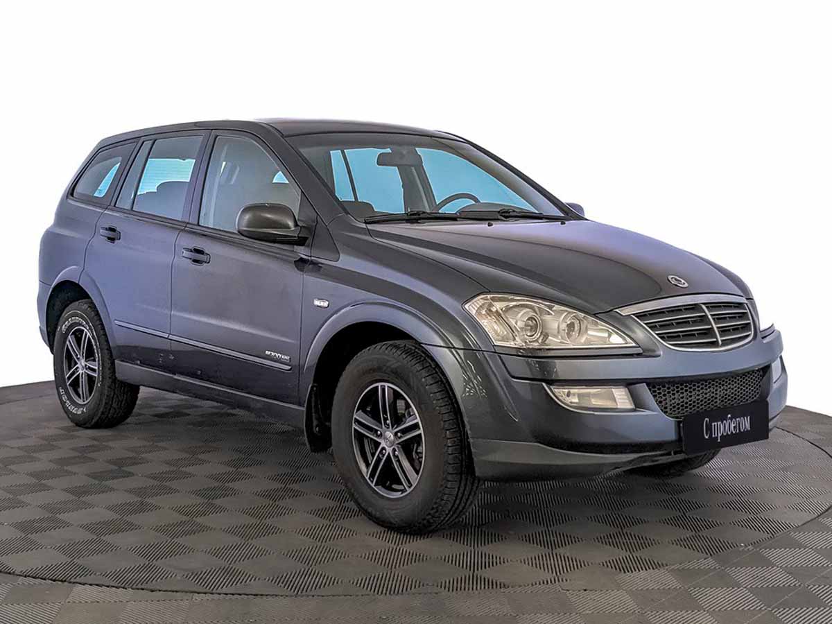 SsangYong Kyron Серый, 2012, 205 352 км