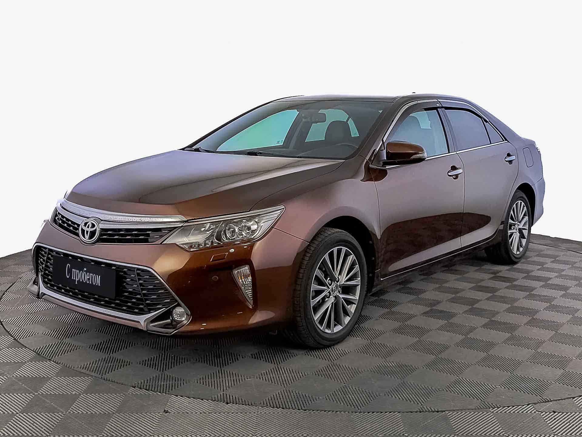 Toyota Camry Черный, 2016, 105 017 км