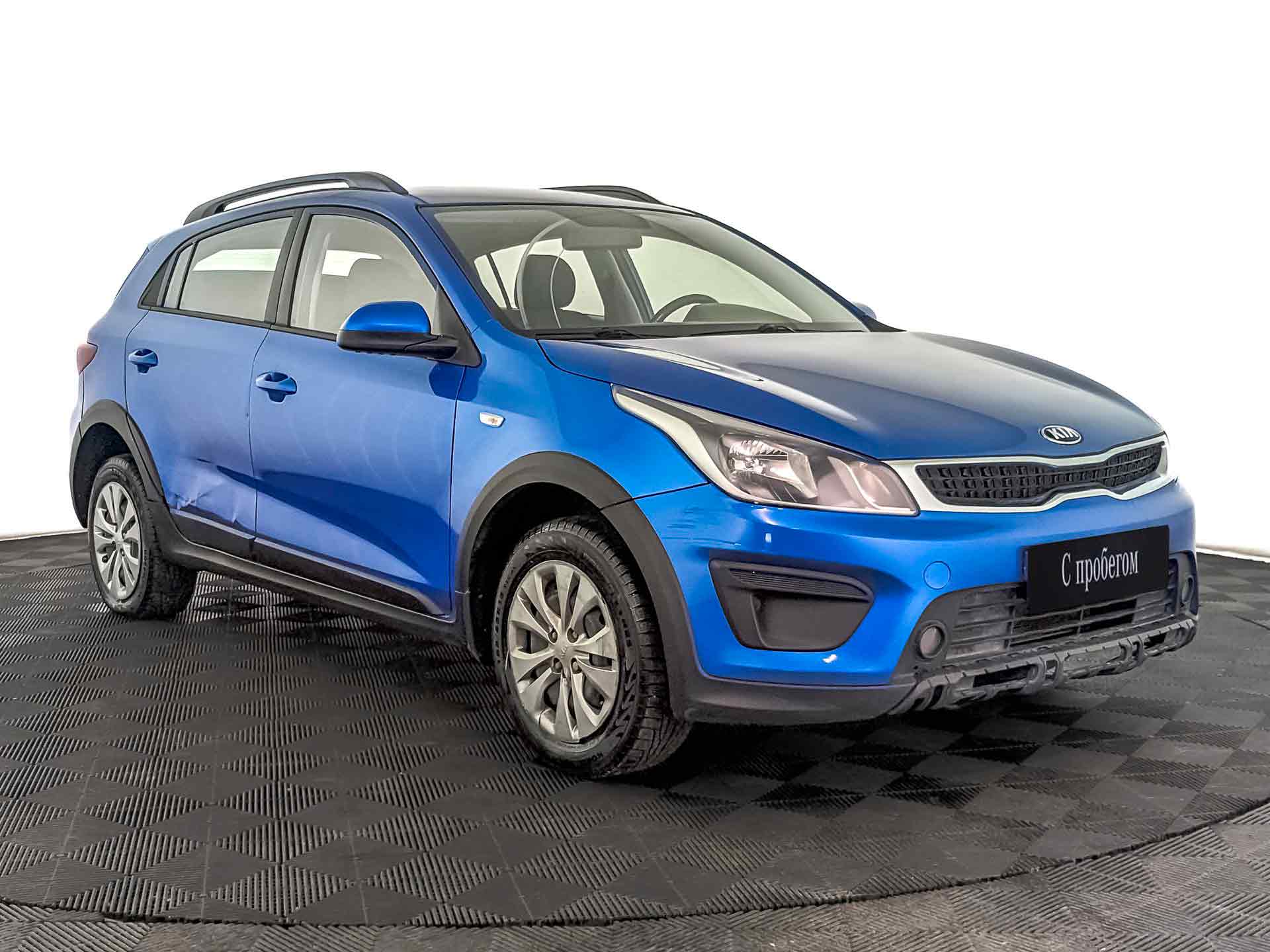 Kia Rio Синий, 2019, 186 123 км