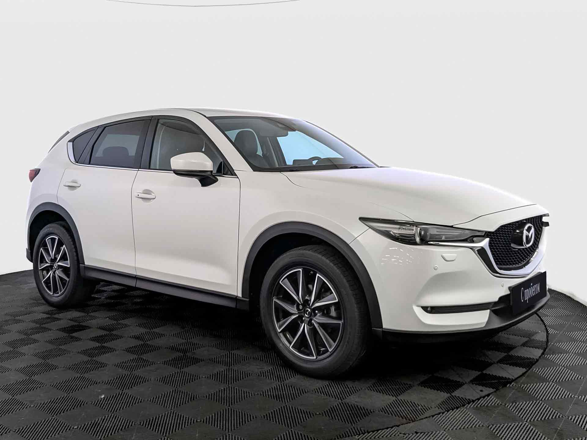 Mazda CX-5 белый, 2017, 51 617 км