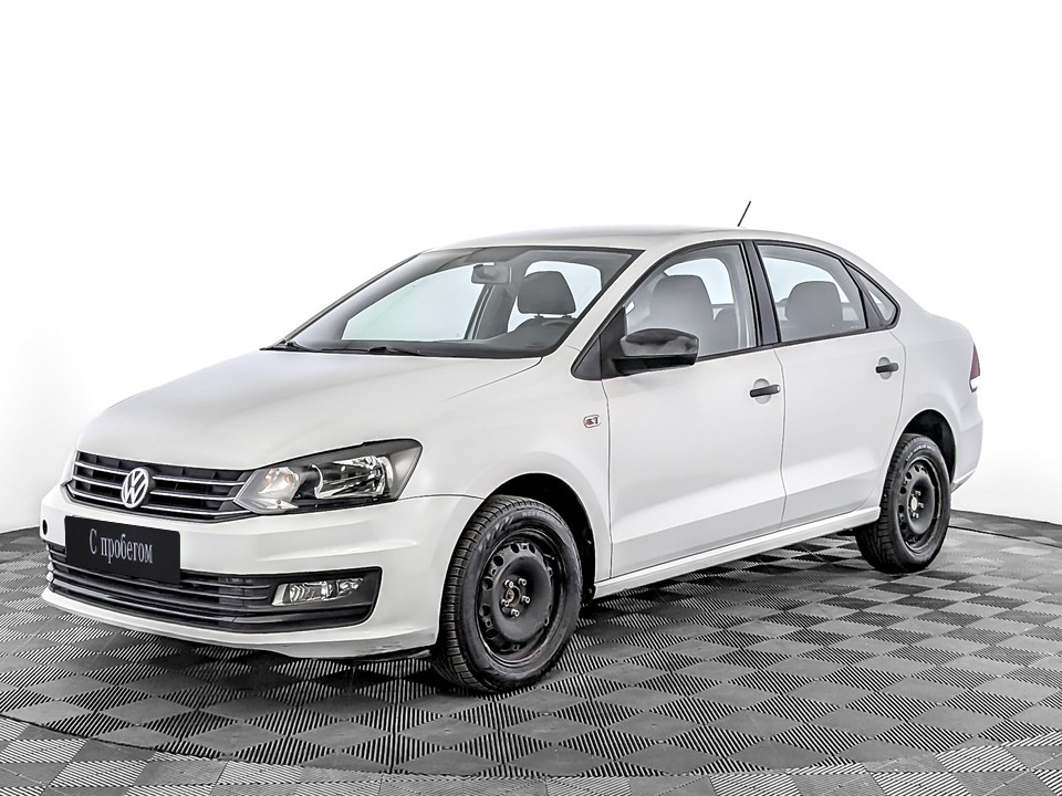 Volkswagen Polo Белый, 2019, 93 218 км