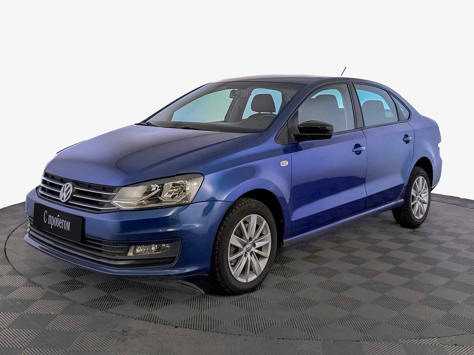 Volkswagen Polo Синий, 2019, 146 202 км