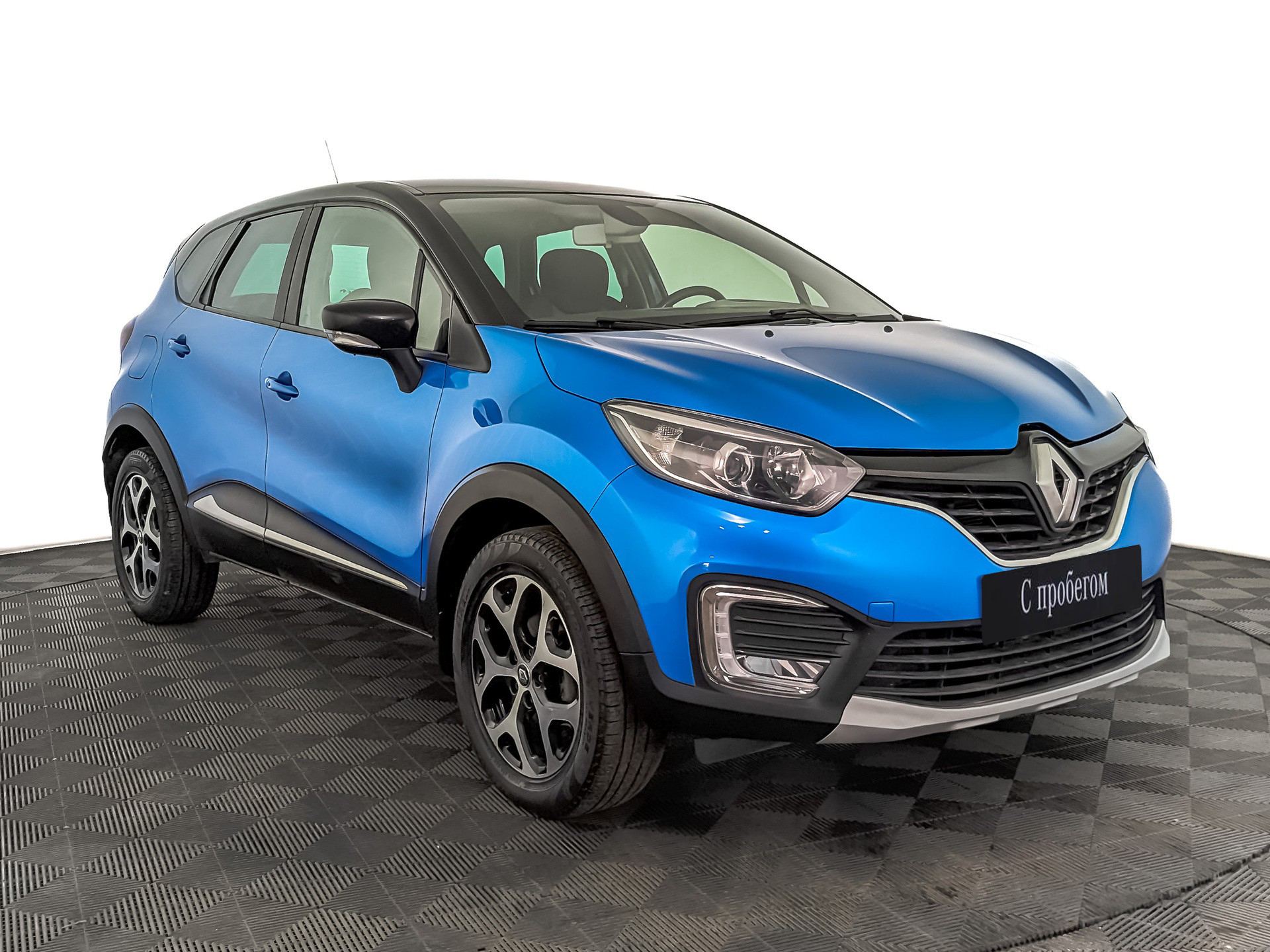 Renault Kaptur Голубой, 2018, 102 172 км