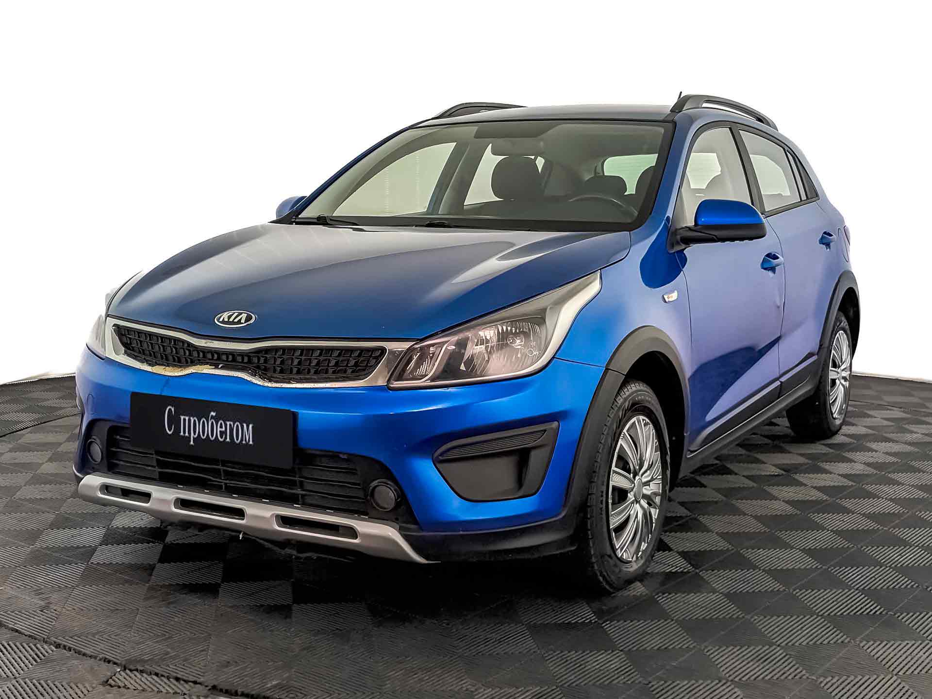 Kia Rio Синий, 2020, 155 103 км