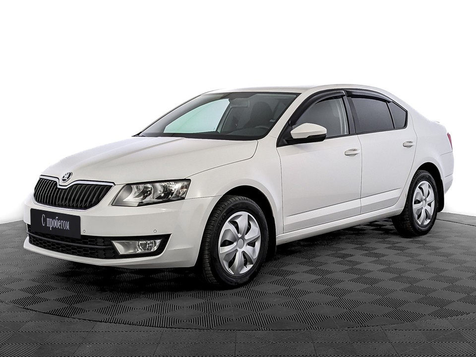 Skoda Octavia Белый, 2013, 165 872 км