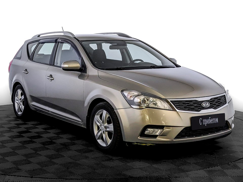 Kia Ceed Бежевый, 2012, 161 624 км