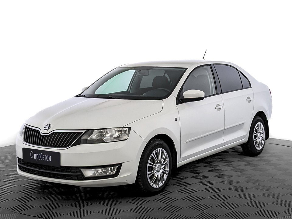 Skoda Rapid Белый, 2016, 156 601 км