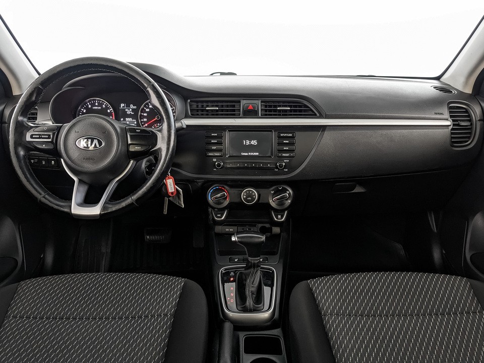 Kia Rio Синий, 2019, 163 609 км