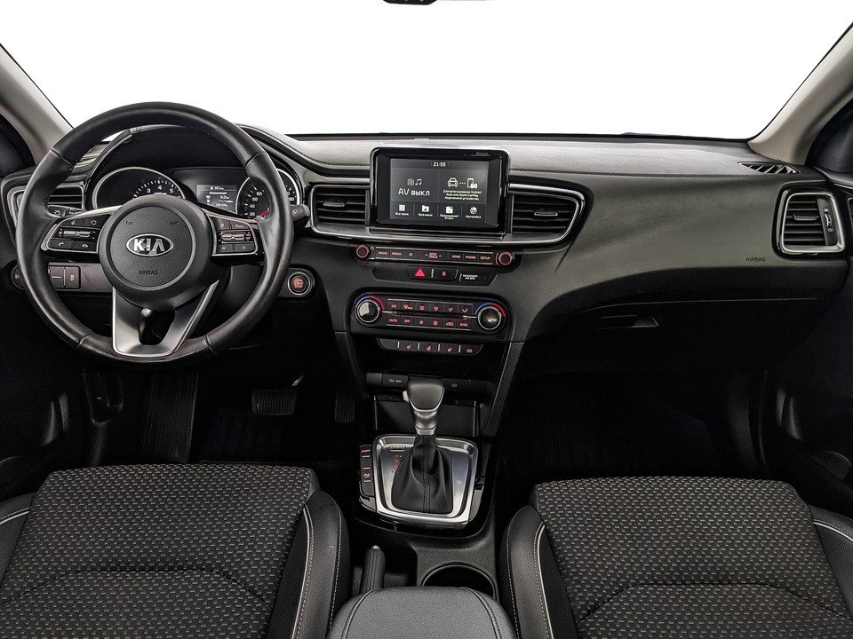 Kia Ceed Белый, 2021, 55 821 км