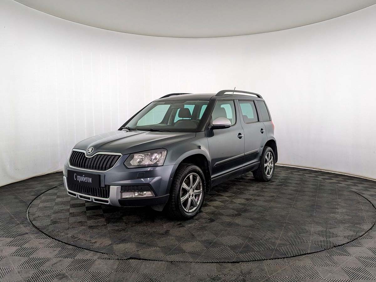 Skoda Yeti Серый, 2014, 109 133 км